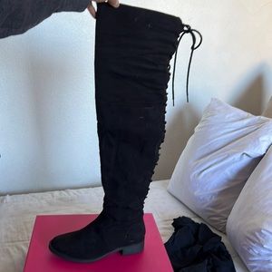 Knee high boots